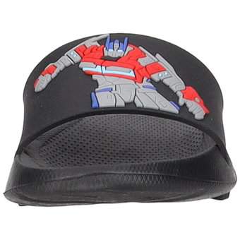Transformers Badepantolette in schwarz