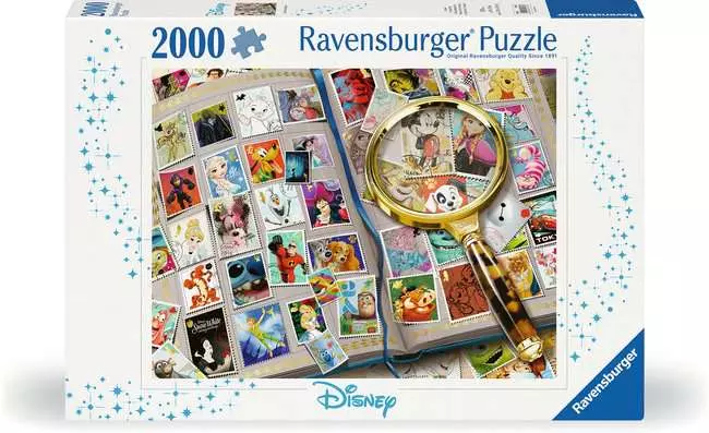 Puzzle 2000 Teile - Meine liebsten Briefmarken