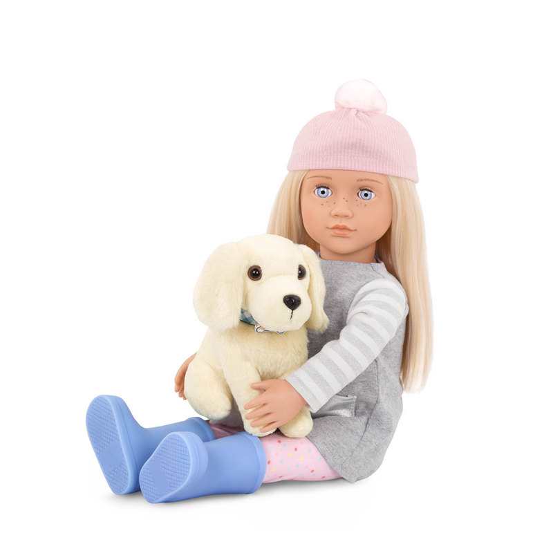 Poupée Meagan avec son chien Our Generation