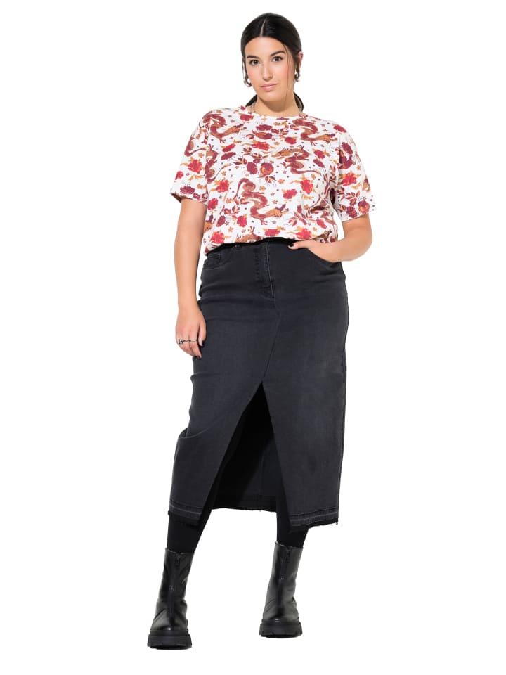 Studio Untold Jeansrock in black günstig kaufen