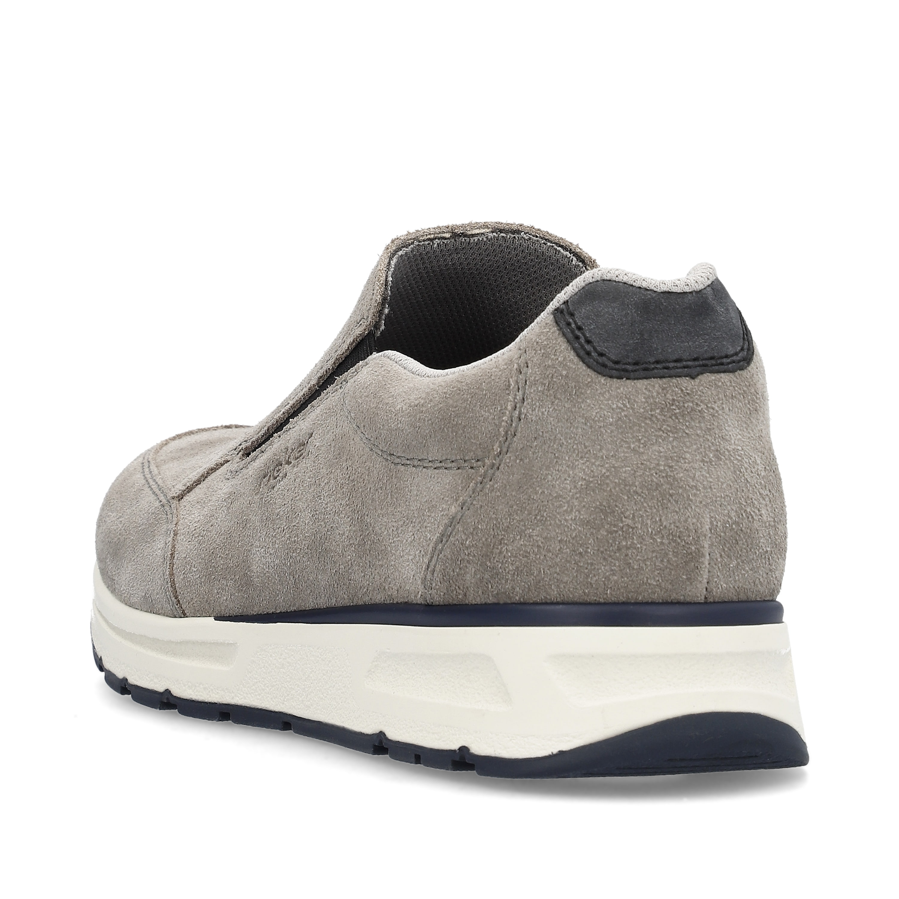 Rieker Herren Slipper hellgrau