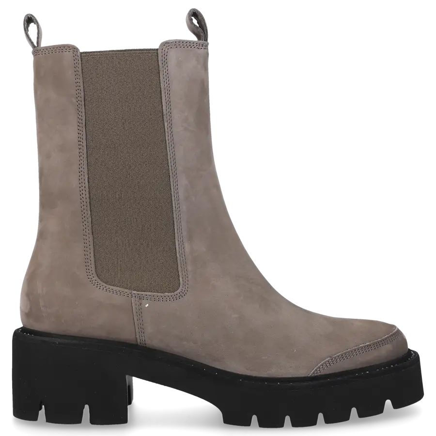 305 SOBE - Chelsea Boots GLORIA Nubukleder - grau