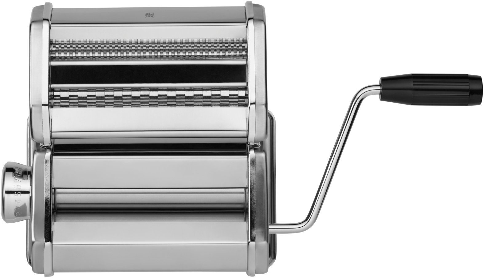 WMF Nudelmaschine Gourmet, 0 W, manuell Edelstahl, 9 Teigstufen, ideal für Teigplatten