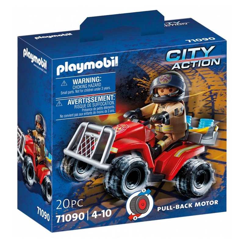 71090 Pompier et quad Playmobil City Action