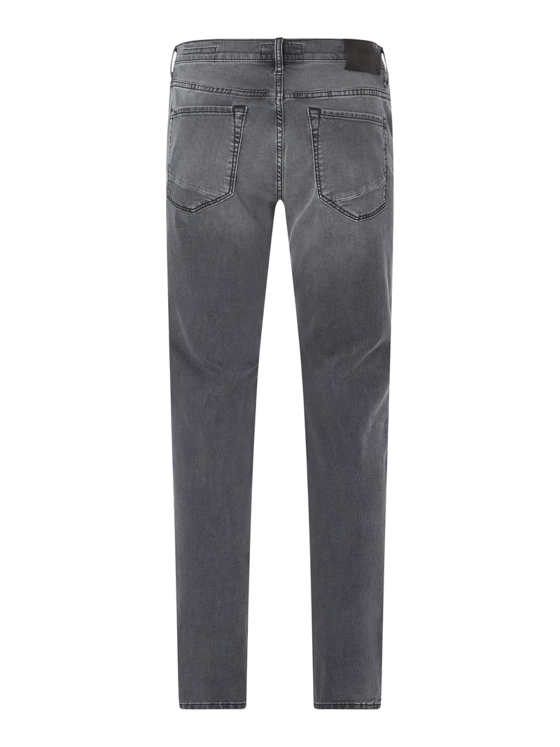 Modern Fit Jeans mit hohem Stretch-Anteil Modell 'Chuck' - 'Hi-Flex' in anthrazit