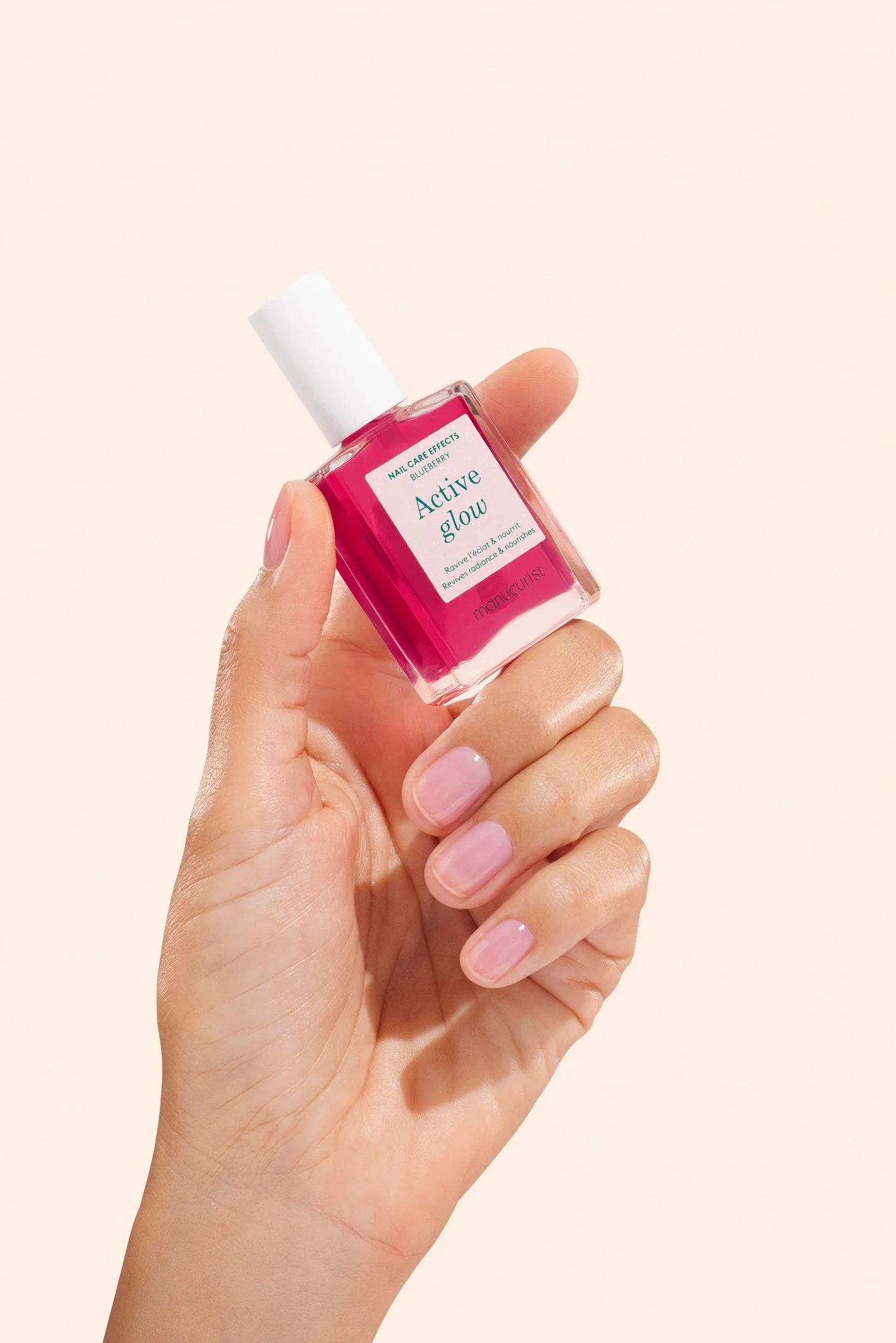Tratamientos para uñas Active Glow - Arándano - Tratamiento para uñas, Esmalte de uñas