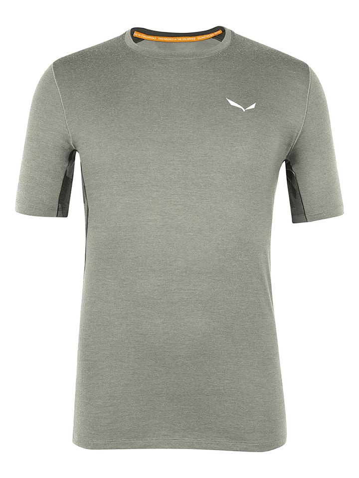 Salewa Funktionsshirt in Khaki günstig kaufen