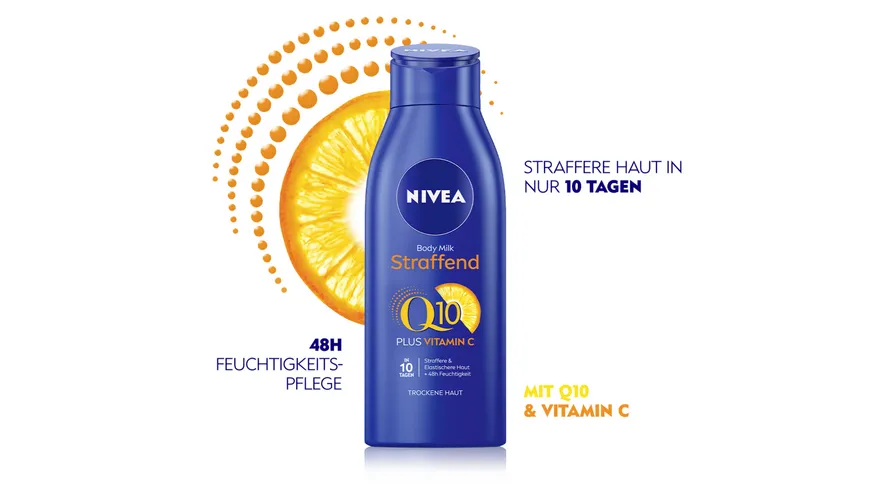NIVEA Body Milk Q10 Straffend 400 ml