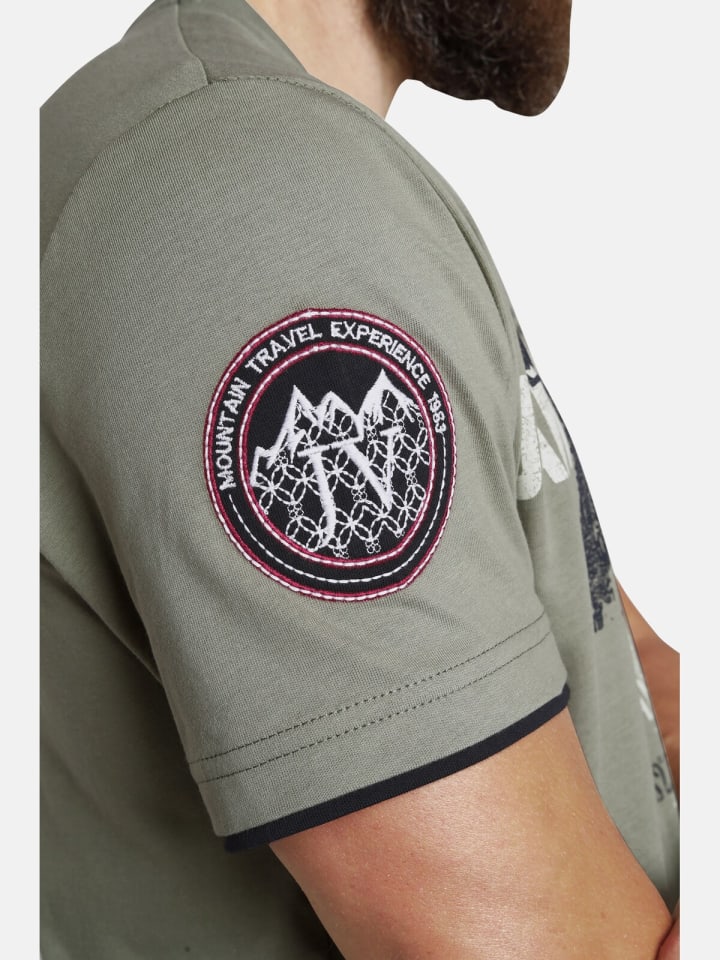 Jan Vanderstorm T-Shirt SÖLVE in oliv günstig kaufen
