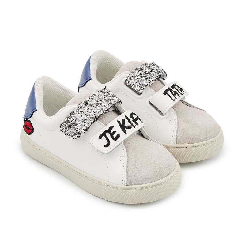Baskets en cuir Mini Edith je kiff tata