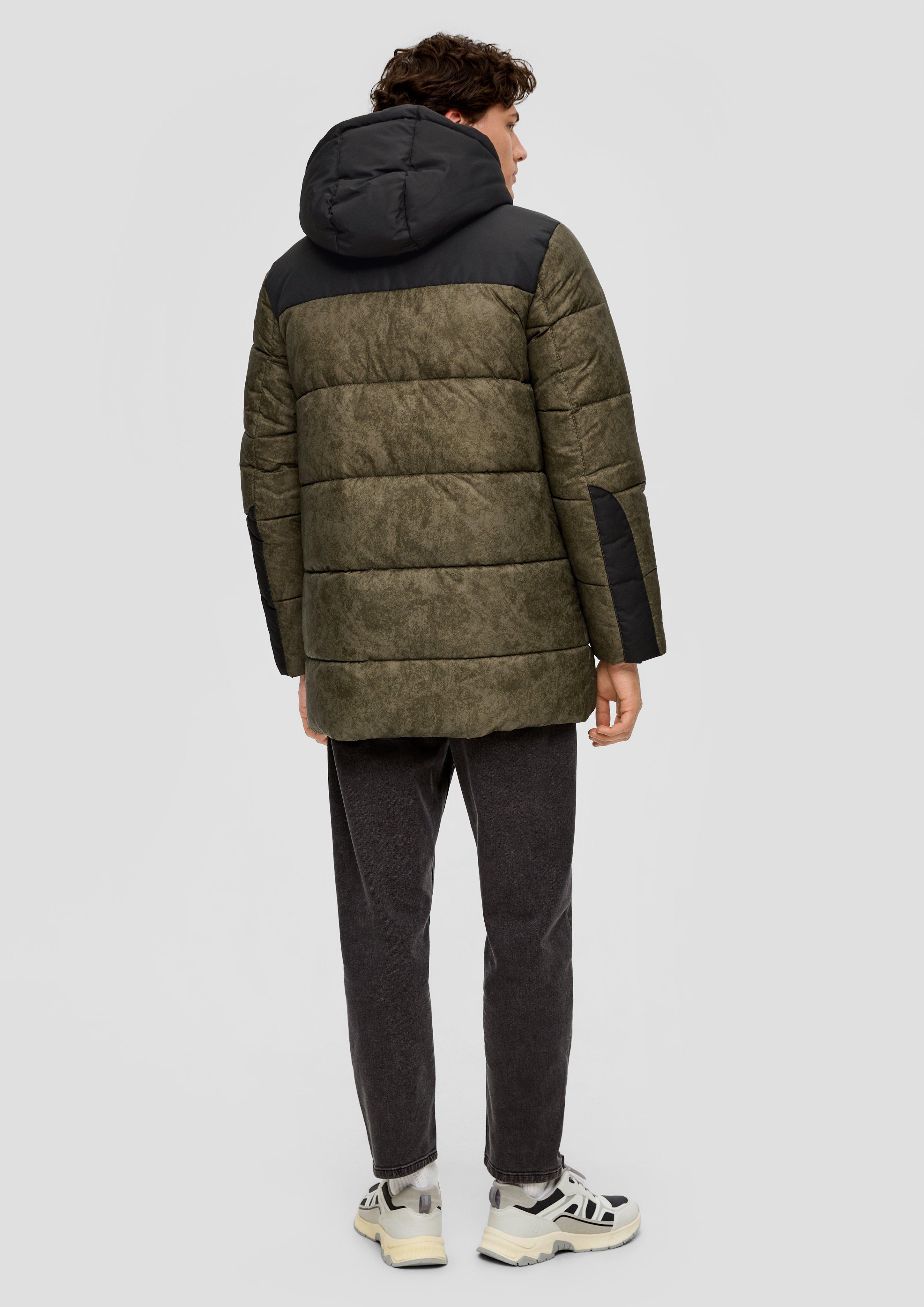 Steppjacke in Colour Blocking-Optik  2133568-79A0