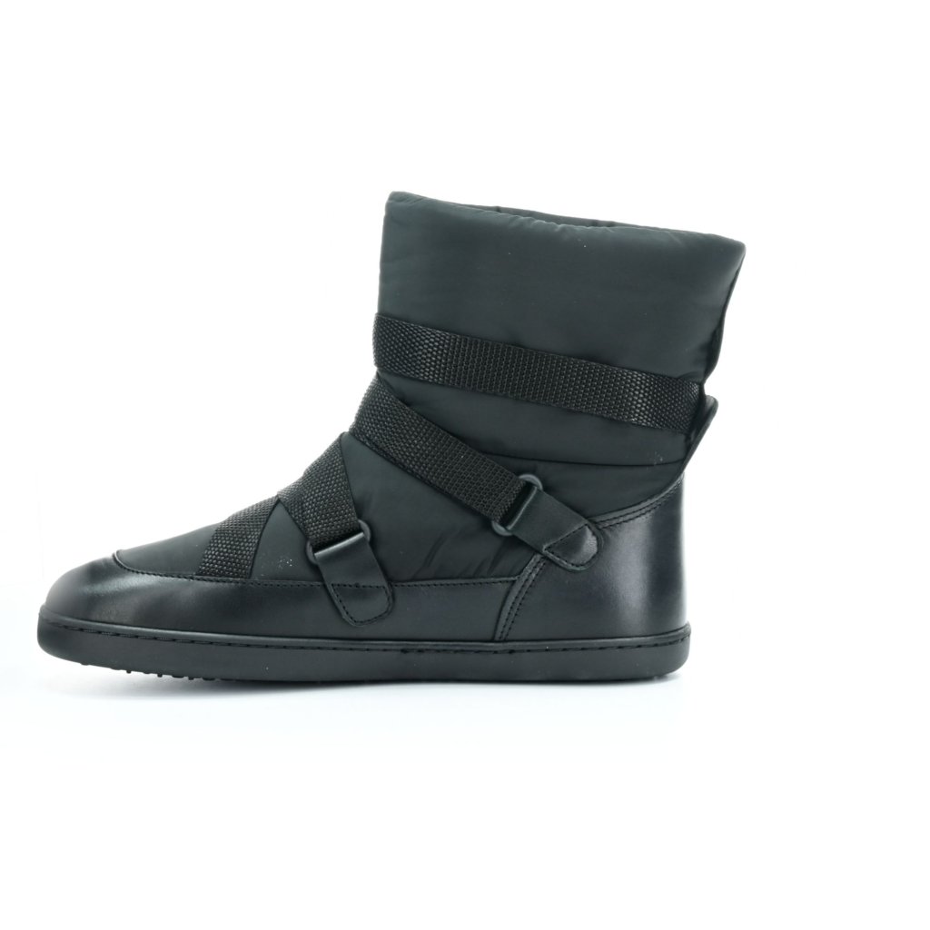 Shapen Frosty Black schwarze Winterbarfußschuhe
