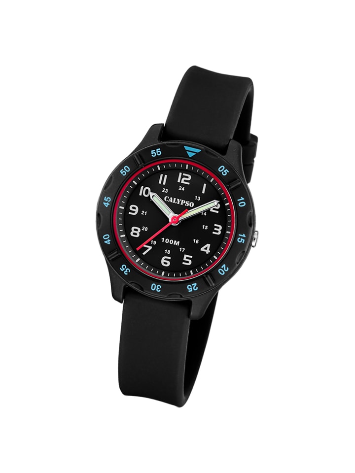 Calypso Analog-Armbanduhr Calypso Junior schwarz günstig kaufen onesize
