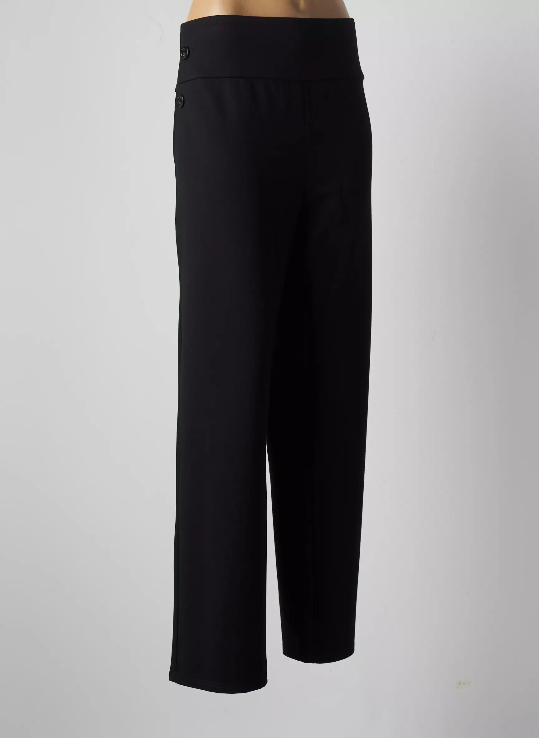 Multiples Pantalons Droits Femme couleur noir