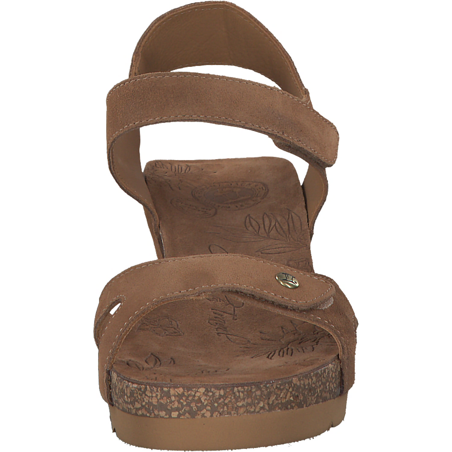 Panama Jack Vila B, Plateau-Sandaletten, Damen, Braun