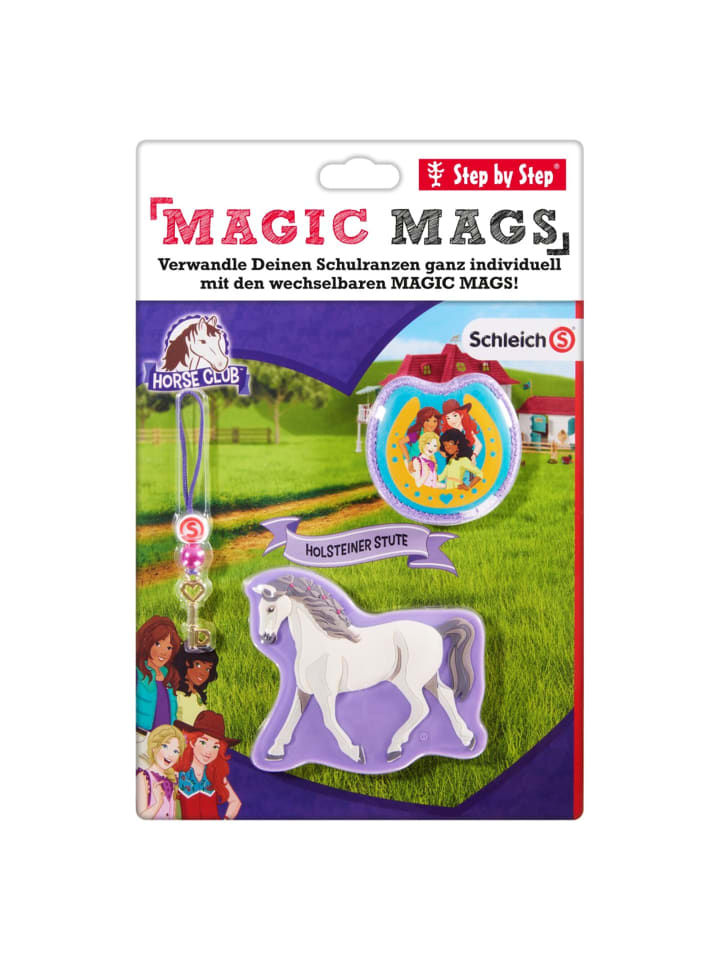Step by Step Ranzen-Zubehör-Set MAGIC MAGS in Horse Club, Holsteiner Stute günstig kaufen onesize