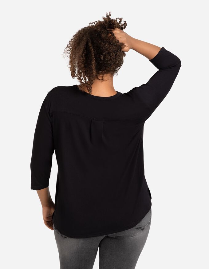 Langarmshirt - Viskose-Anteil