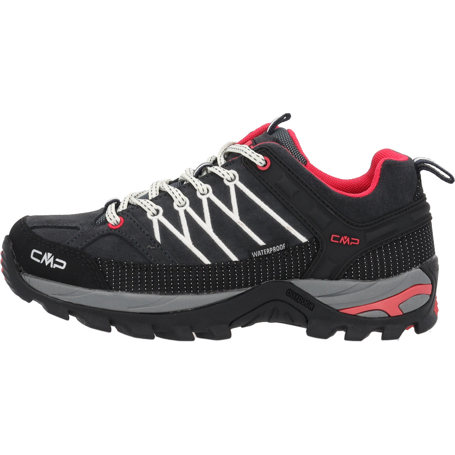 CMP Rigel Low 3Q13246, Trekkingschuhe, Damen, Schwarz (Antracite-off)