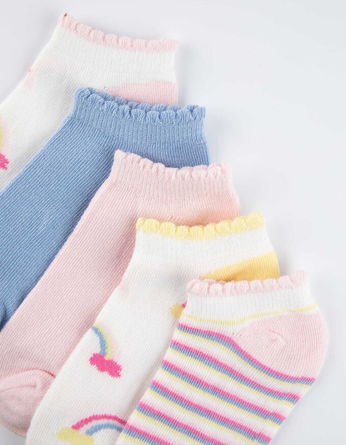 Sneakersocken - 5er-Pack
