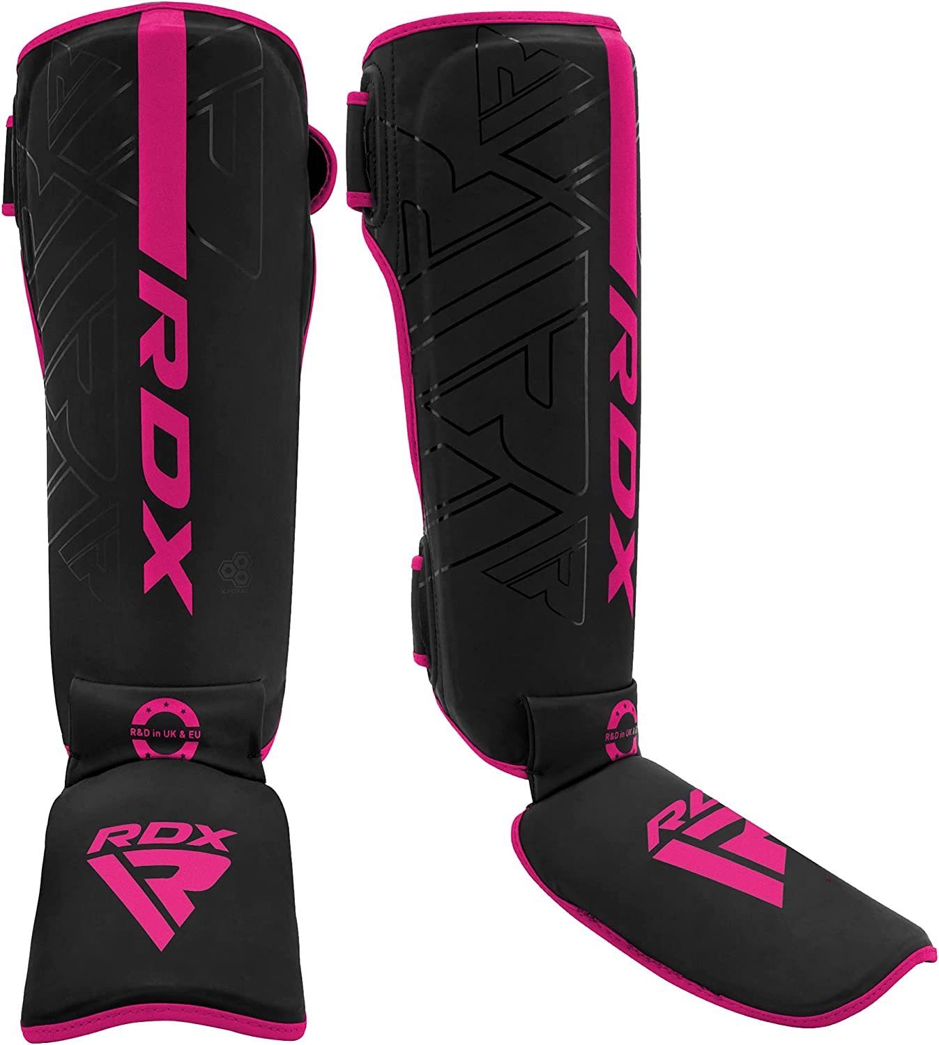 RDX Sports Schienbeinschutz RDX Schienbeinschoner für Kickboxen, MMA Fighting und Training Pads