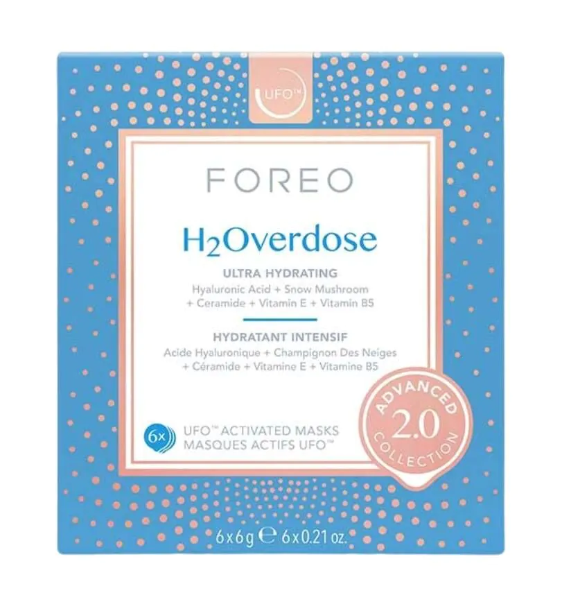 Foreo Ufo H2Overdose 2.0 Fugtighedsgivende Ansigtsmaske