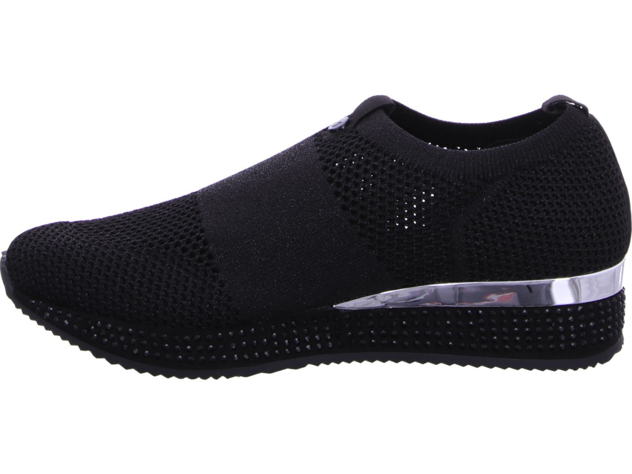 EDEL FASHION Sportliche Slipper schwarz