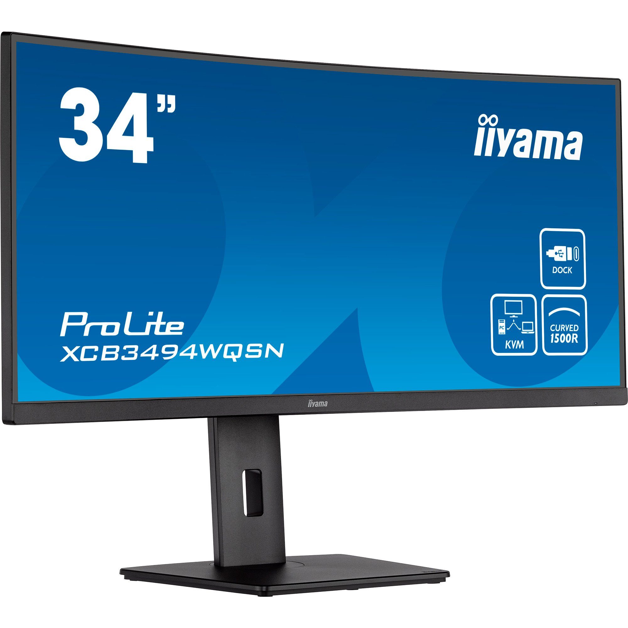 Iiyama iiyama ProLite XCB3494WQSN-B5, LED-Monitor, Gaming-Monitor (120 Hz, LED)