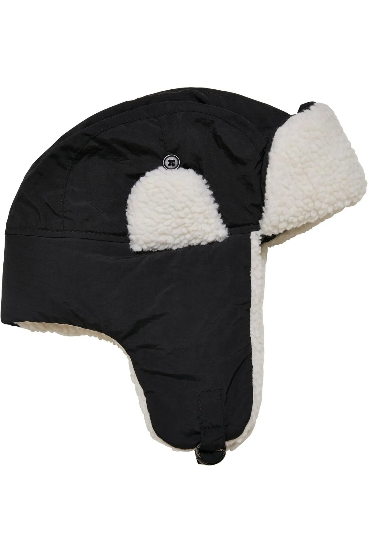 Urban Classics  Unisex Nylon Sherpa Trapper Hat