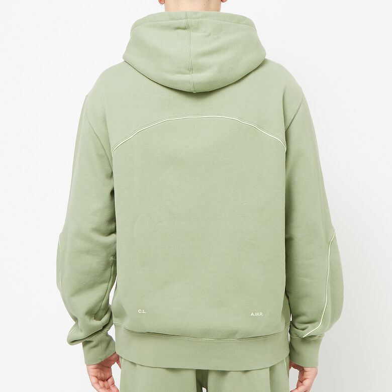 NIKE x Nocta NRG Cardinal Stock Hoodie Fleece oil green/(lt liquid lime)