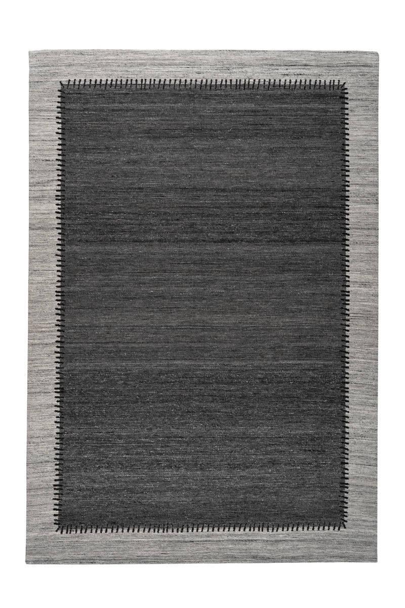 Kayoom Jacquard-Teppich Phoenix 310 Anthrazit / Grau