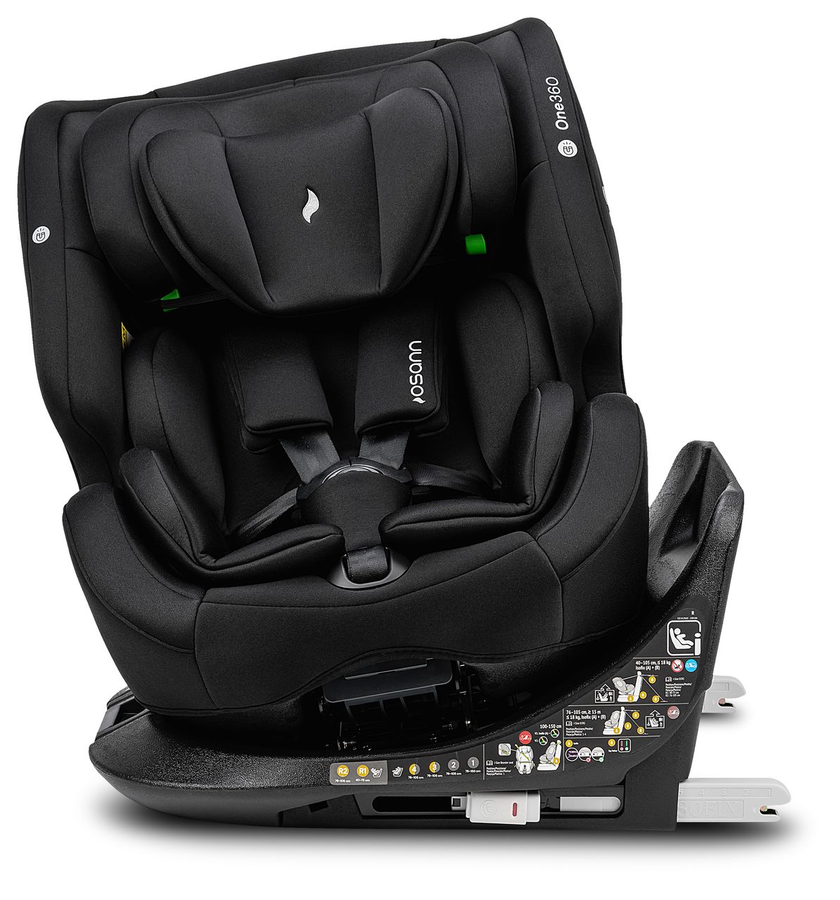 Osann Kinderautositz One360 i-Size - All Black