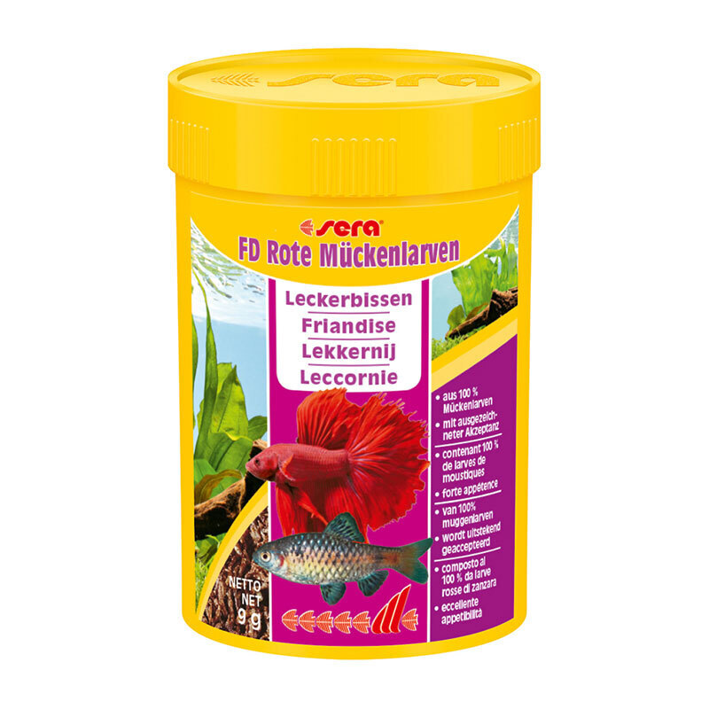 Sera Hauptfutter Sera FD Rote Mückenlarven 100ml