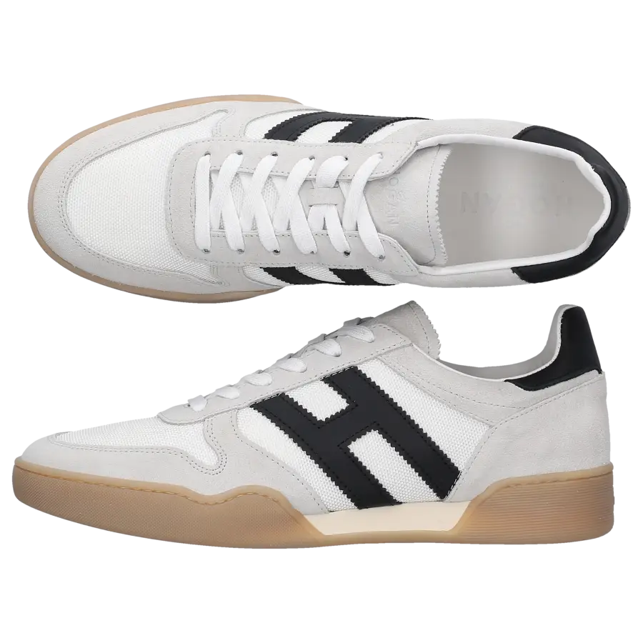Hogan - Sneaker low H357 Veloursleder - weiß