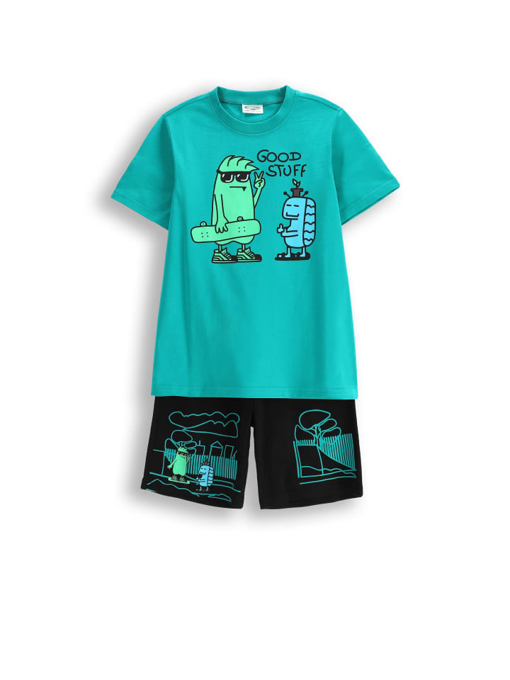 Coccodrillo Jungen-Pyjama in bunt günstig kaufen