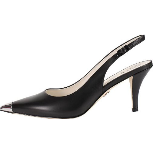 ekonika Slingpumps Schuhe EKONIKA PREMIUM Mit edler Metall-Spitze