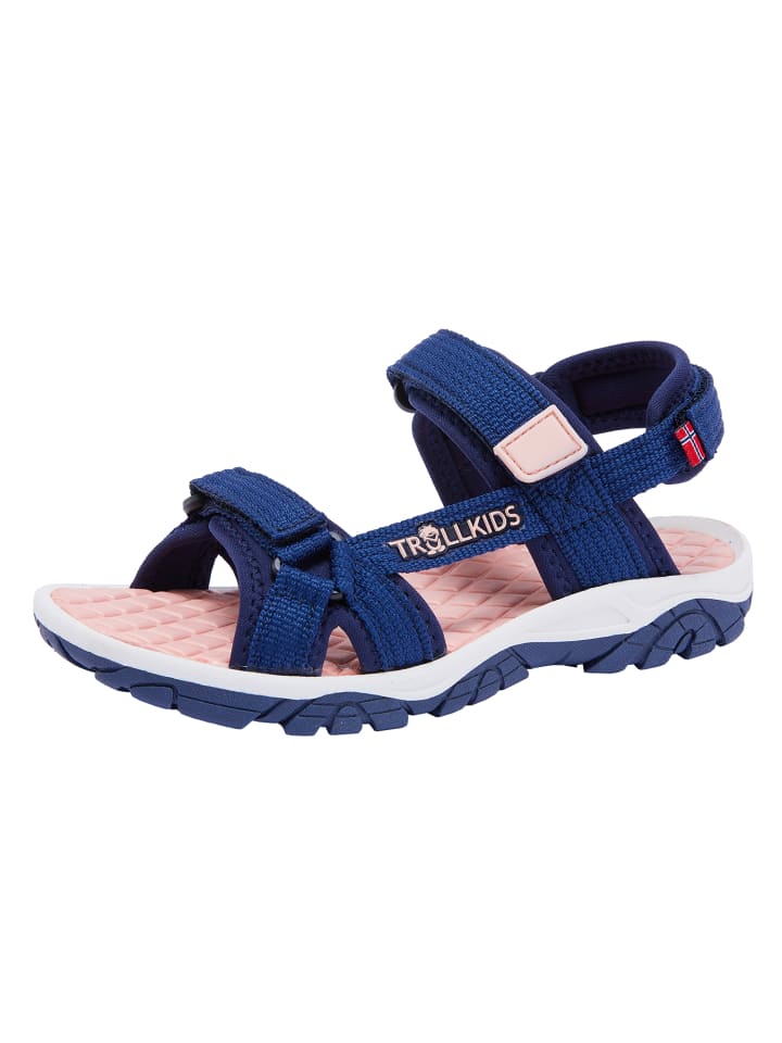 Trollkids Sandalen Oslofjord in lotus blue/dahlia günstig kaufen