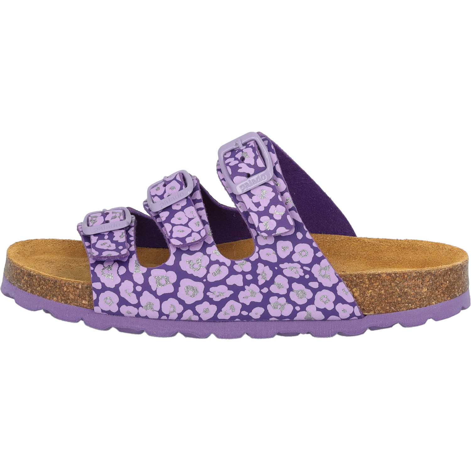 Palado Kids Capri G Print, Pantoletten, Kinder, Lila Leo