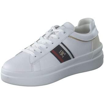 Tommy Hilfiger Corp Webbing Court Sneaker in weiß