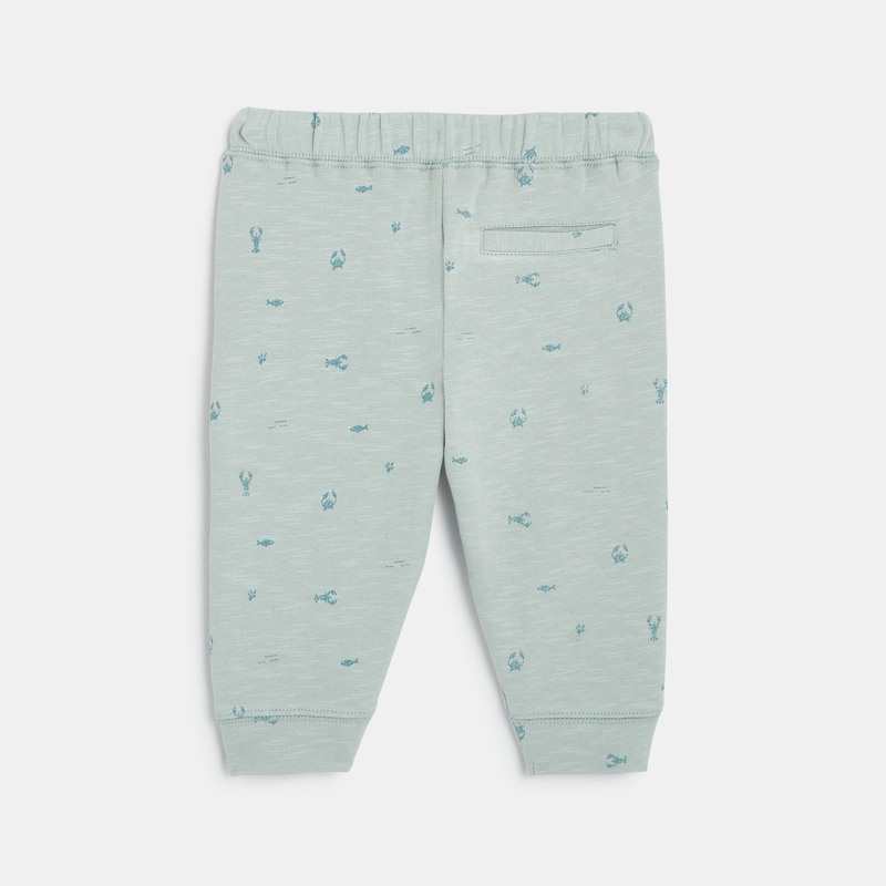 Jogging bébé garçon en molleton bleu Absorba