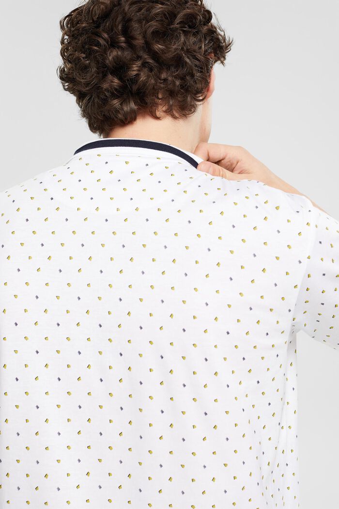 Poloshirt mit Allover-Muster