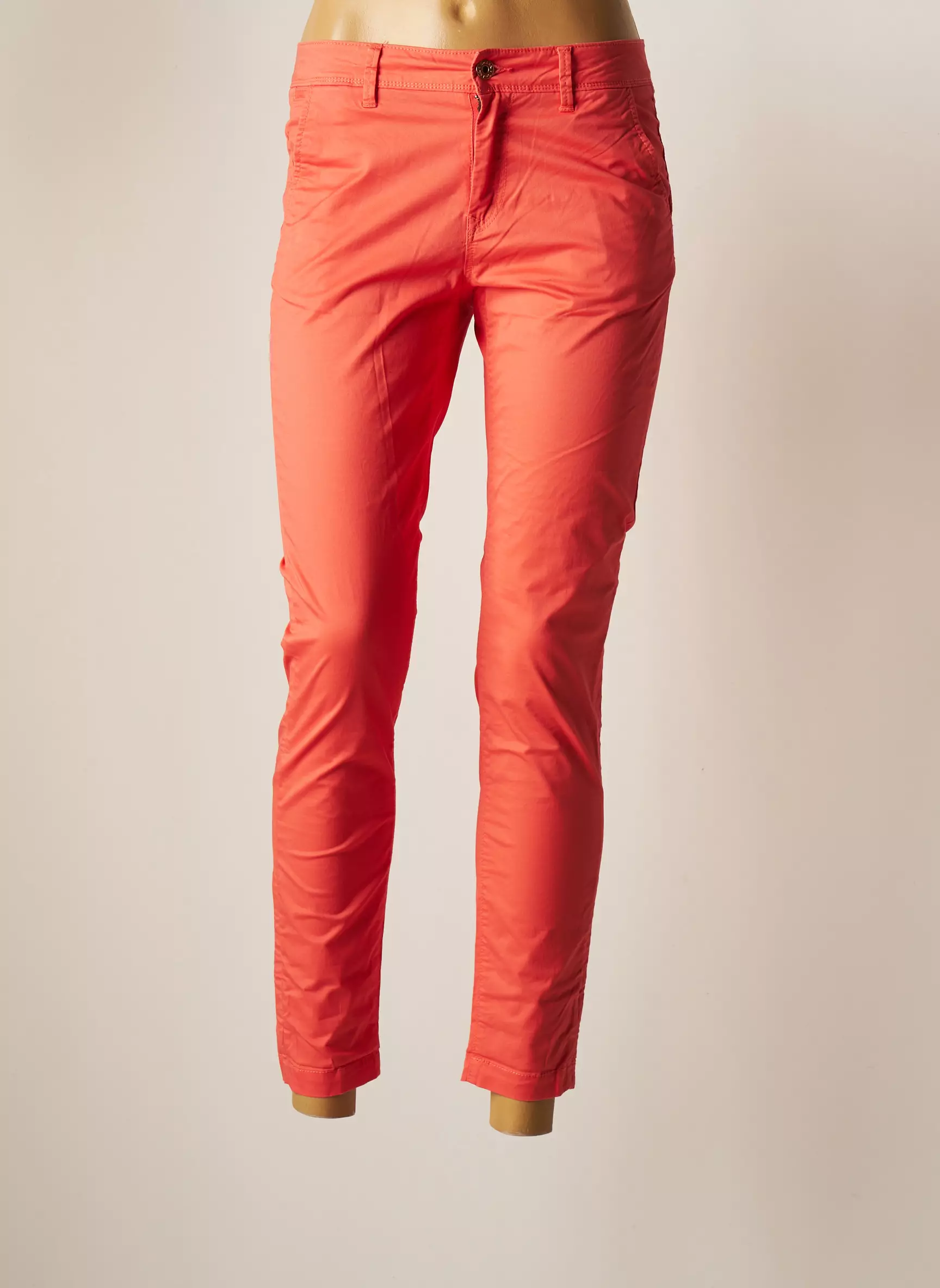 Salsa Pantalons Chino Femme couleur orange
