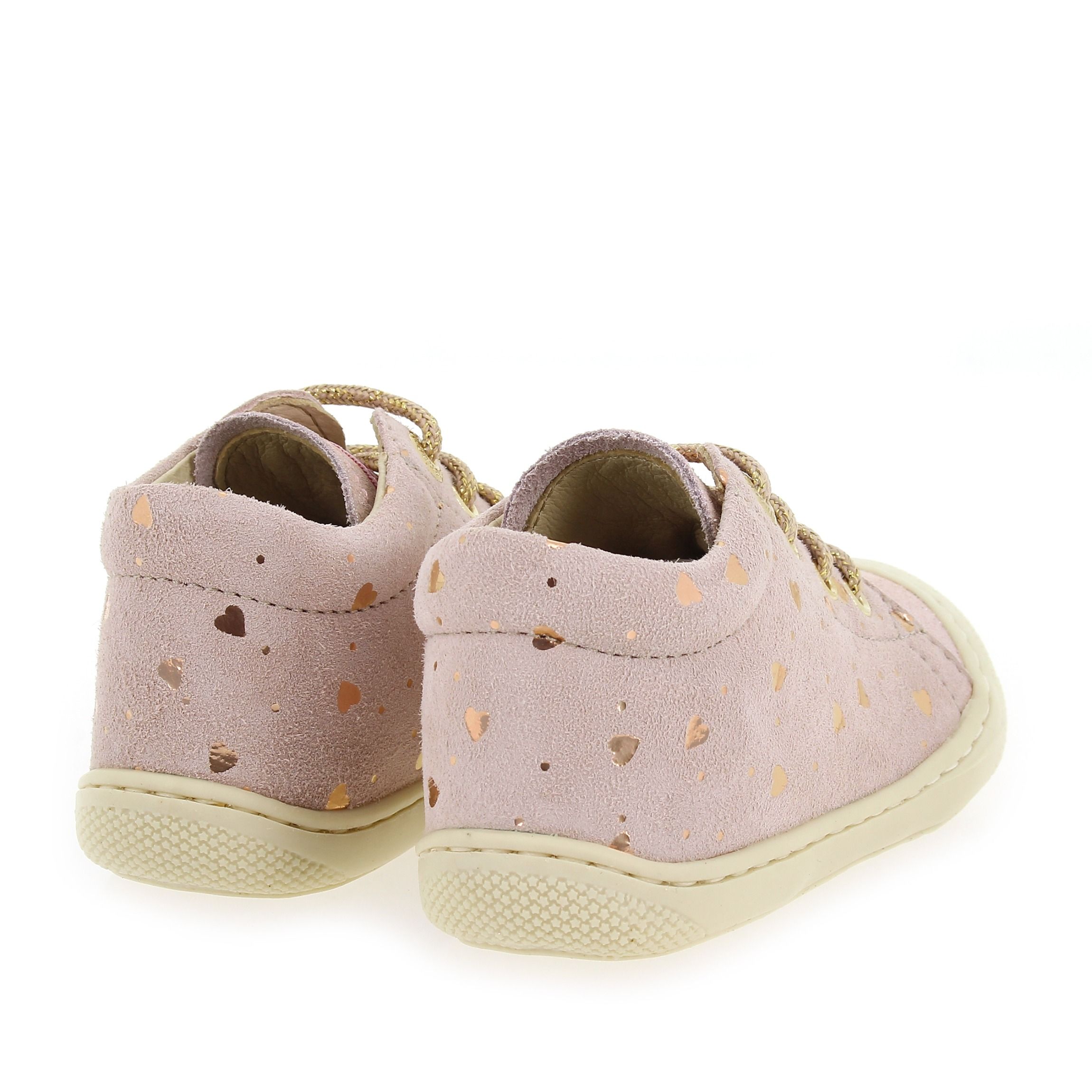Naturino  COCOON SUEDE GLITTER - Rose