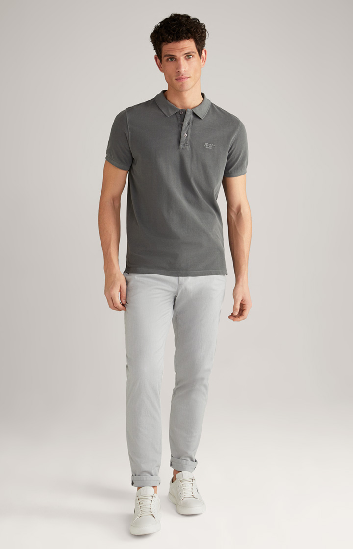 Poloshirt Ambrosio in Dunkelgrau