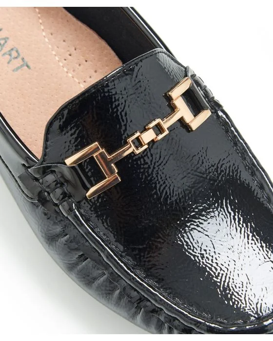 Mocassins avec boucle fantaisie
