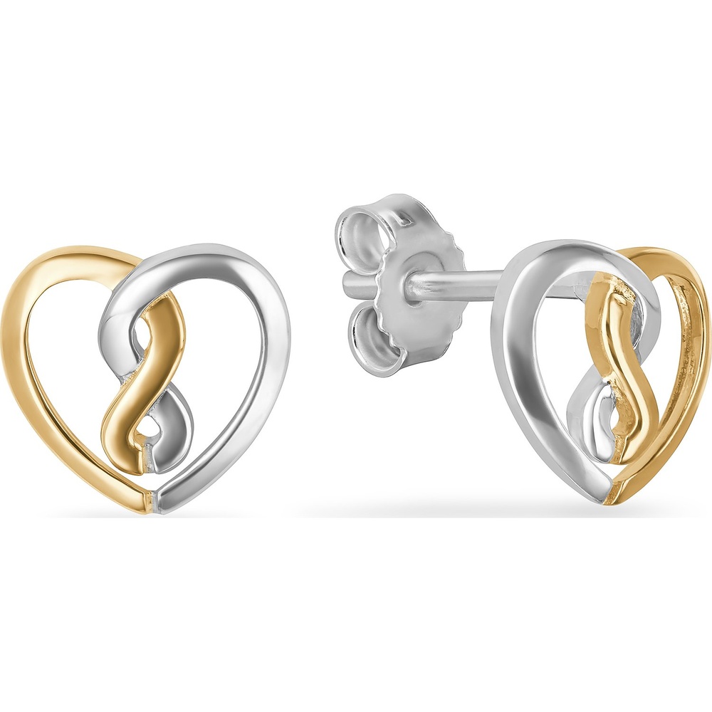 FAVS Boucles d'oreilles à fermoir à poussette 925 Argent Boucles d'oreilles