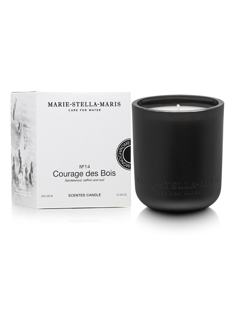 Lumânare parfumată reîncărcabilă Marie-Stella-Maris, Curajul Pădurii, 300 de grame