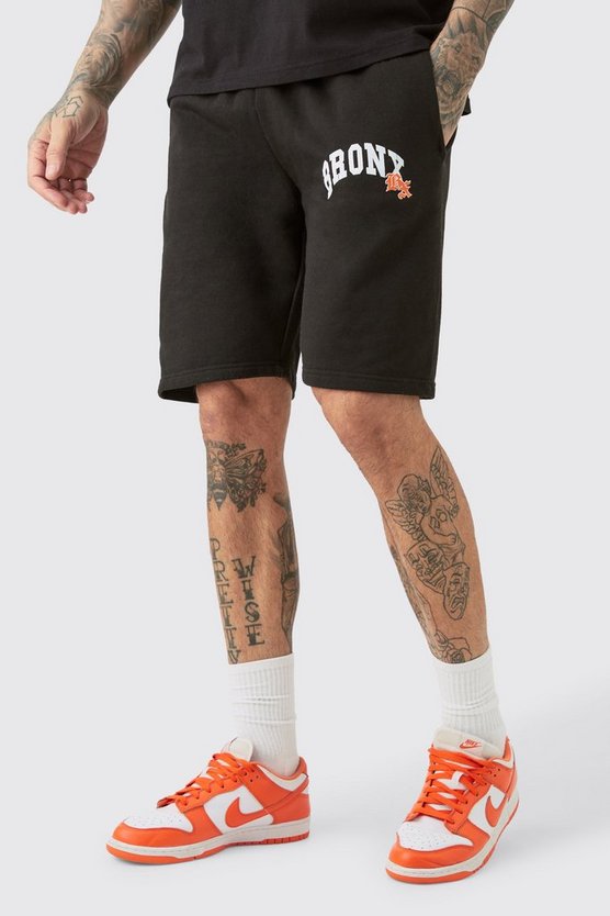Tall lockere Jersey-Shorts