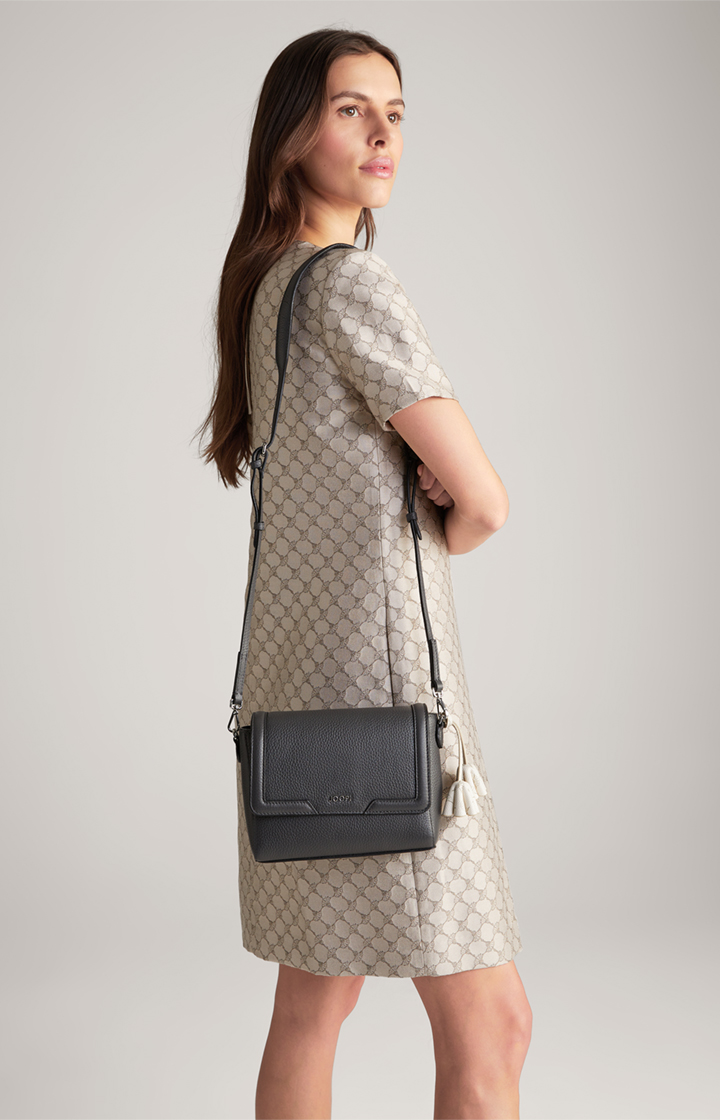 Schultertasche Giada Lorena in Anthrazit