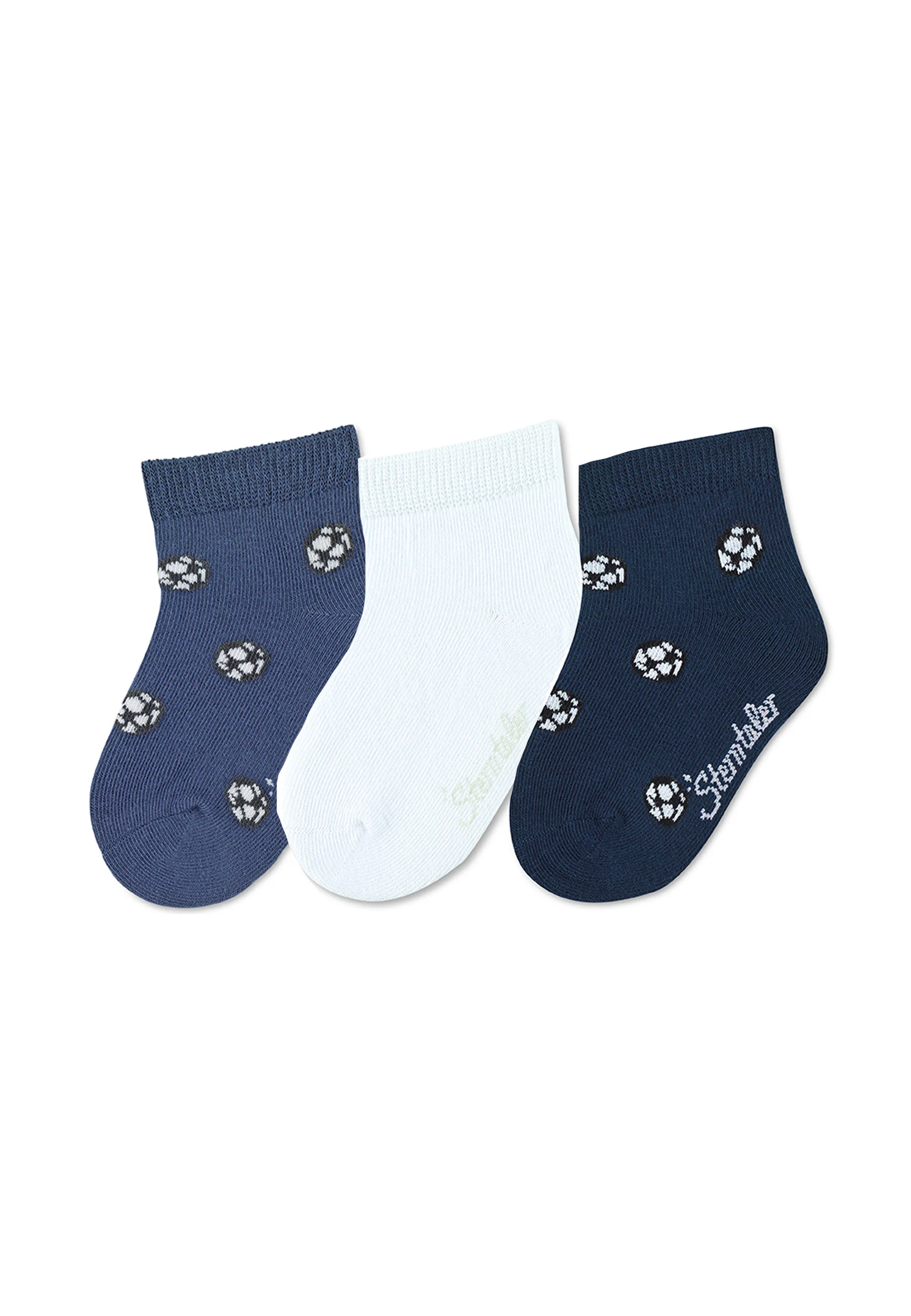 Sneaker-Socken 3erPack Fußball