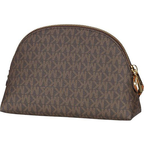 Michael Kors Kosmetiktasche Heritage Large Travel Pouch MK Signature